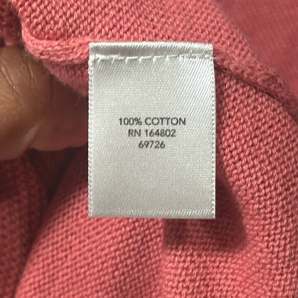 CJ Banks Women’s Pink Crew-Neck Sweater Size 2X NWT